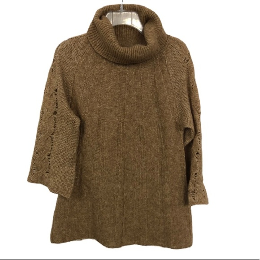 SITA MURT TAN WOOL SWEATER 38